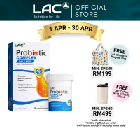 [Exp Aug 2027] LAC Probiotic Complex 25 Billion CFUs (30 Vegetable Capsules) 01404790