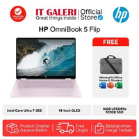 HP OmniBook 5 Flip 2-in-1 Next Gen AI | KM0011TU - KM0012TU | Intel Core Ultra 7-355 | RAM 16GB | SS