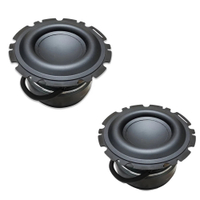 ลําโพง 4.5 นิ้ว 4Ω 50W ตูดดำ ซับ 4.5 นิ้ว subwoofer ดอกซับ 4 นิ้ว ดอก4นิ้วเบส