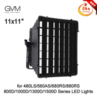 GVM Video Light Softbox for 800DRGB/480LS/560AS/680RS/880RS/1000D/1300D/1500D Series LED Lights (11x11")