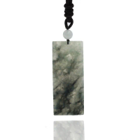 【喜緣玉品】天然烏雞翡翠無事牌01玉珮(直)