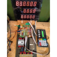 SET CPU POM MINI HDM N50 Lengkap + Plat Relay Trafo + Modul Printer - Merah Alat