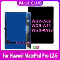 12.6" For Huawei MatePad Pro 2021 WGR-W09 WGR-W19 WGR-AN19 LCD Display Touch Screen Digitizer Assembly For Huawei Tablet Parts