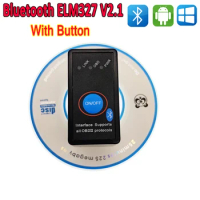 Top ELM327 Bluetooth 4.0 For Android OBD 2 OBD2 Scanner ELM 327 Auto Car Diagnostic Tools V2.1 Scan Code Reader OBDII