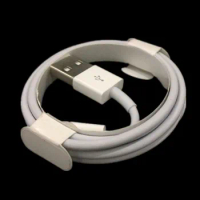 white 1M 3ft OD3.0 144 Braided One-piece 8pin to USB Charger Cable for iPhone7 6 6s Plus x 5s IOS10 xs i7 i6 For iPad air 500pcs