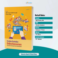 Buku Bisnis PERILAKU PEMBELIAN ONLINE KONSUMEN (Analisis Deskriptif dan Verifikatif) Karya Adhi Pras
