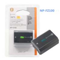 2280mAh NP-FZ100 NPFZ100 NP FZ100 Battery for Sony NP-FZ100, BC-QZ1, Sony a9, a7R III, a7 III,A6600