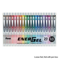 1pcs Pentel EnerGel RTX True Colors Gel Pen 0.5mm Quick Drying Gel Smooth Writing Japan Stationary Office Accessories Bln75 77