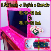 POPULER TEREPIK Bando Tv Led 17 - 32 Dan 40 - 43 Inch Terbaru 1 Set Taplak