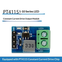 โมดูลไดรเวอร์ LED, PT4115, กระดานในปัจจุบันคงที่, PWM, 12V, เหมาะสำหรับแถบไฟ LED, อุปกรณ์ DIY, 1 ชิ้