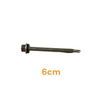 Baut Baja Ringan Roofing Panjang 6 CM ISI 50 PCS