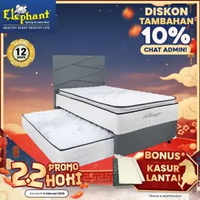 Kasur Springbed 2 In 1 Blossom Elephant 140 x 200 Abu