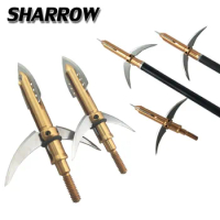 6/12pcs Fishing Blade Arrowhead Arrow Tips Bowfishing Broadhead Archery Hunting Alloy Steel Bow And Arrow Archery Accessroies