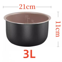 High Quality Rice Cooker 3L Inner Bowl for Zojirushi NS-WAC10 Replace non-stick inner Pan