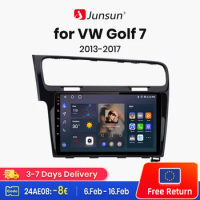 Junsun V1 AI Voice Wireless CarPlay Android Auto Radio for VW Volkswagen Golf 7 2013-2017 4G Car Multimedia GPS 2din autoradio