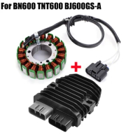 Voltage Regulator Rectifier &amp; Motorcycle Stator Coil For Benelli BN TNT 600 / BN600 TNT600 BJ600GS-A