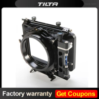 Tilta MB-T05 4X4 Lightweight Matte box Sunshade MB-T05 VIDEO DSLR rig kit FOR ARRI BMCC F5 Camera Free Shipping
