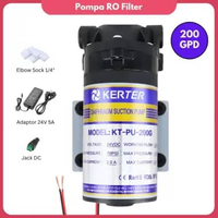 Pompa RO 200G Mesin Pompa Depot Air Minum 200 GpD Adaptor