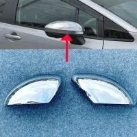 ABS Chrome Accessories For Nissan Note E13 2021 2022 Car Side Door Rearview Mirror Decoration Cover Trim For left and right 2pcs