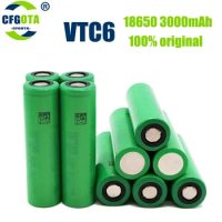 2024 New original 3.7 V 3000 MAH 18650 battery for us18650 Sony VTC6 30A toys tools flashlight battery+USB Charger