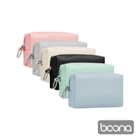 Boona  手機線材  電腦線材 配件 收納包 可收納５.５吋手機 輕薄便攜親膚舒適 多色可選