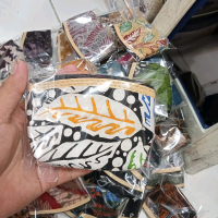 souvenir pernikahan tas dompet kecil batik