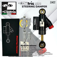 Stabilizer Steering Dumper Matris Mini / Cebol Model WP Plus Boshing Untuk Bebek & Matic Pemasangan 