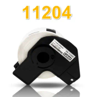 1pc DK-11204 Label Roll 17mm*54mm*400pcs Multi-Purpose Return Address Labels DK11204 DK 11204 Compatible for Brother QL Printer
