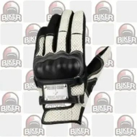 Sarung Tangan Motor Yellow Corn Titanium Riding Gloves Biker YG-247M IVORY L