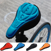 Bicycle Saddle 3D Soft Seat Cover Gel Silicone Cushion Cycling for Bike ultralight saddle Extra Comfort Ultra Soft Foam cover