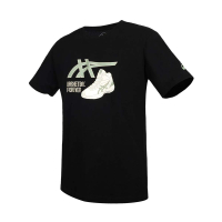 【asics 亞瑟士】男女款運動短袖T恤-台灣製 運動 上衣 休閒 籃球上衣(2063A398-001)