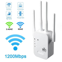 WiFi Extender Internet Booster WiFi Extenders Signal Booster for Home Cover up to 10000 Sq.ft