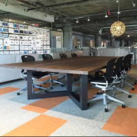 custom meja meeting meja kerja kntor kayu jati i uk 250x120x75x5cm  Furniture mejaminimalis