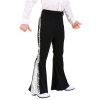 Halloween Cosplay Carnival Party Pants Stage Performance Costume Adult Children Disco Horn Pants Vintage Disco Pants for Man