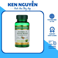 Nature's Bounty Anxiety & Stress Relief Ashwagandha Ksm-66 50 Tablets