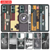 JURCHEN Silicone Phone Case For OnePlus 9 Pro Fashion Cute Cat Cartoon Cat Pattern For OnePlus 9 Pro TPU Matte Thin Back Cover