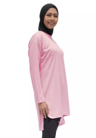 Tiento Tiento Aleeya Long Sleeve Dry Fit Basic Sporty Baju Kaos Olahraga Lengan Panjang Wanita Muslimah Remaja Dewasa Lari Gym Senam Yoga Tenis