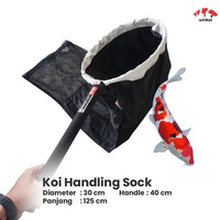 Handling Sock Ikan Koi Saringan Kolam Diameter 30cm Handle Sock Premium High Quality Kuat Awet
