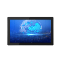 13.3 Inch Capacitive LCD Touch Screen Display Open Frame Monitor Industrial Panel PC 4G RAM 128 SSD Window 10 Pro