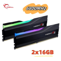 G.Skill Trident Z5 RGB Series (Intel XMP) 32GB(2x16GB) 288-Pin SDRAM DDR5 6800MHz CL34 1.4V Dual Channel Desktop Memory - Black
