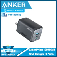 Anker Prime Anker GaN 100W Multi Port Charger Plug TypeC Fast Charging Suitable