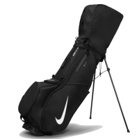 【NIKE GOLF】NIKE AIR SPORT2 高爾夫球腳架袋 經典色 黑/白logo(輕盈隨行的腳架袋 僅2.2kg)