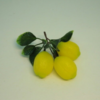 《食物模型》三瓣小檸檬 水果模型 - B1552