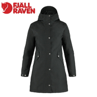 【Fjallraven 小狐狸 女 Visby 3 in 1防水填充夾克《黑》】F84131/防水防風外套/風衣/衝鋒衣