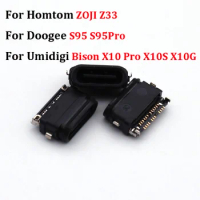 2-10Pcs Charger Dock Port USB Charging Plug Connector For Homtom ZOJI Z33 Doogee S95 S95Pro UMI Umidigi Bison X10 Pro X10S X10G