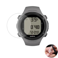 3pcs Soft Clear Protective Film Guard For Suunto D4i D6i Novo Diving Watch GPS Sport Smartwatch Screen Protector Cover (No Glass