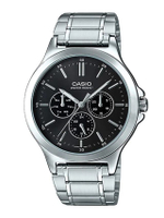 CASIO นาฬิกาข้อมือ Unisex รุ่น MTP-V300D-1AUDF สีดำ