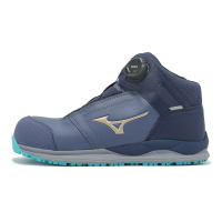 Mizuno 工作鞋 Prime Fit HW II 81M BOA 男鞋 作業員 藍 防護鞋 緩震 美津濃 F1GA2564-05