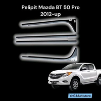 Pelipit List Karet Kaca Mazda BT 50 Pro Depan kanan+kiri