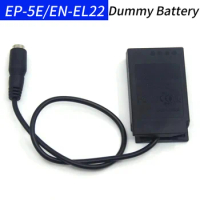 EP-5E DC Coupler EN-EL22 Dummy Battery for Nikon 1 J4 S2 1J4 1S2 Camera